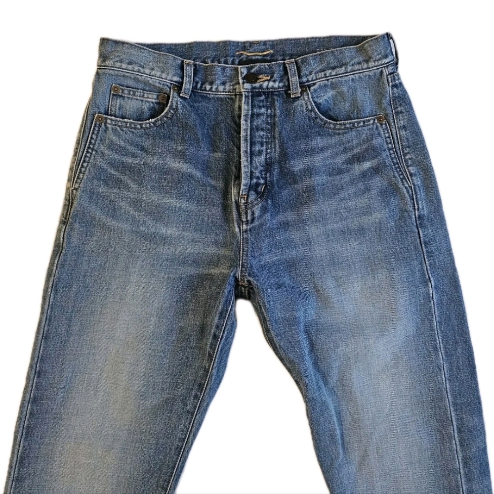 Saint Laurent 2017 Signed Pocket Blue Jeans 100% AUTHENTIC size M/30 - Picture 8 of 16
